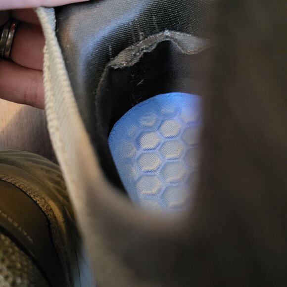 Flux Adapt Waterproof Runner Green Athletic Knit Sneakers Mens 8 / Womens 9.5 - Picture 14 of 16